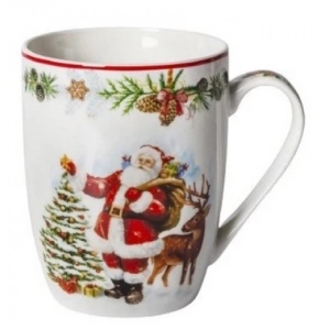 Чашка Milika Santa Claus Secret Forest 400 мл (М0520-CH01)