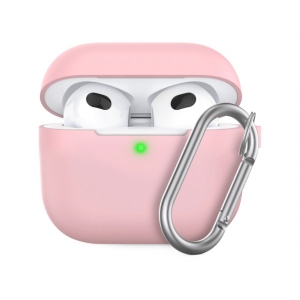Чохол для навушників KeyBudz for Apple AirPods 3 Elevate Series Keychain Blush Pink (AP3_S5_BPK)