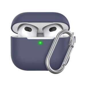 Чохол для навушників KeyBudz for Apple AirPods 3 Elevate Series Keychain Cobalt Blue (AP3_S5_CBB)