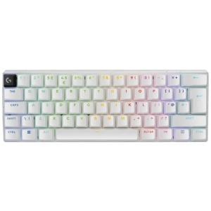 Клавіатура бездротова ігрова Logitech G Pro X 60 LightSpeed White (920-011930)