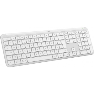 Клавіатура бездротова Logitech Signature Slim Wireless Keyboard K950 White (920-012466)