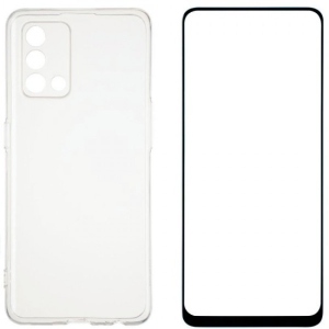 Чохол для смартфону XOKO Ultra Thin Air + Захисне скло Full Cover Ultra-Thin 0.25мм for Oppo A74 (XK-CS-ULT-OP-A74)