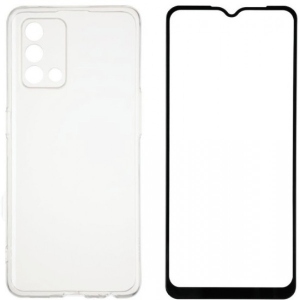 Чохол для смартфону XOKO Ultra Thin Air + Захисне скло Full Cover Ultra-Thin 0.25мм for Realme C11 (2021) Black (XK-CS-ULT-RL-C11) порівняти ціни