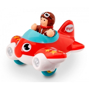 Інерційний ігровий транспорт для малюка Wow Toys Jet Plane Piper Реактивний Літак (10411)