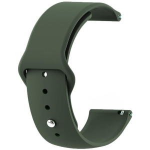Ремінець для смарт-годинника BeCover for Xiaomi Amazfit Bip/Bip Lite/Bip S Lite/GTR 42mm/GTS/TicWatch S2/TicWatch E Khaki (706204)