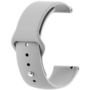 Ремінець для смарт-годинника BeCover for Samsung Galaxy Watch 46mm/Watch 3 45mm/Gear S3 Classic/Gear S3 Frontier Gray (706320)