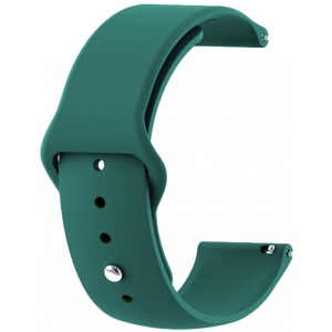 Ремінець для смарт-годинника BeCover for Samsung Galaxy Watch 46mm/Watch 3 45mm/Gear S3 Classic/Gear S3 Frontier Dark-Green (706326)