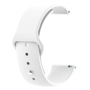 Ремінець для смарт-годинника BeCover for Amazfit Stratos 1/2/2S/3/GTR 2/GTR 47mm/GTR Lite 47mm/Nexo/Pace White (706377)