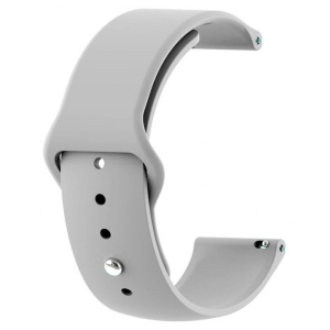Ремінець для смарт-годинника BeCover for Amazfit Stratos 1/2/2S/3/GTR 2/GTR 47mm/GTR Lite 47mm/Nexo/Pace Gray (706380)