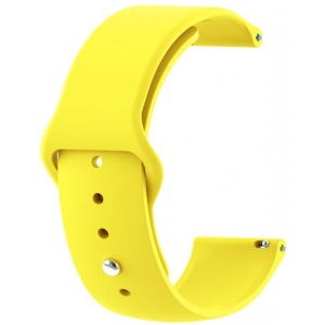 придбати Ремінець для смарт-годинника BeCover for Amazfit Stratos 1/2/2S/3/GTR 2/GTR 47mm/GTR Lite 47mm/Nexo/Pace Yellow (706381)