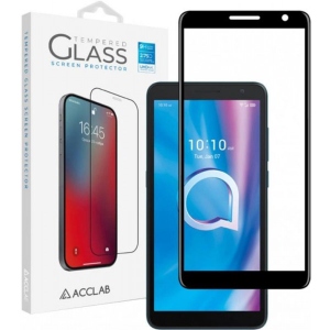 Захисне скло для смартфону ACCLAB Full Glue for Alcatel 1 (5033D) Black (1283126509087)