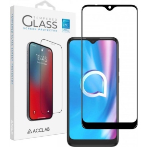 Захисне скло для смартфону ACCLAB Full Glue for Alcatel 1SE (5030D) Black (1283126509094)