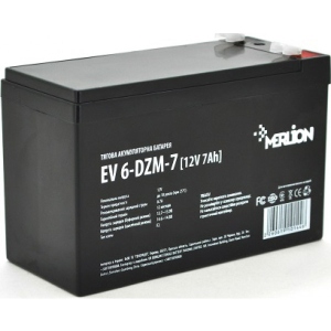 Акумулятор для ДБЖ Merlion 12V 7AH (EV 6-DZM-7/10144) AGM