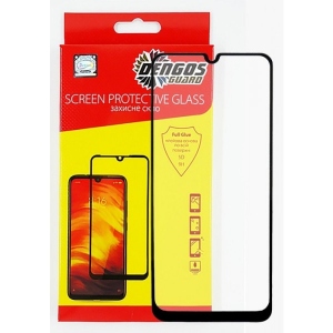 Захисне скло для смартфону DENGOS for Samsung Galaxy M32 SM-325 Black Full Glue (TGFG-186)