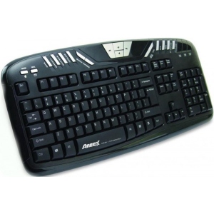 асортимент Клавіатура дротова Aneex E-K958 Black USB