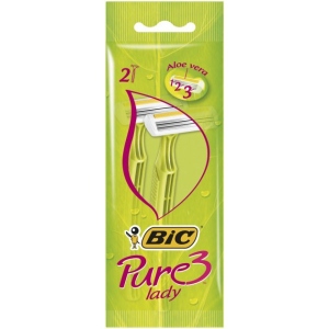 Станок жіночий одноразовий BIC Pure 3 Lady 2 шт. (3086123221642)