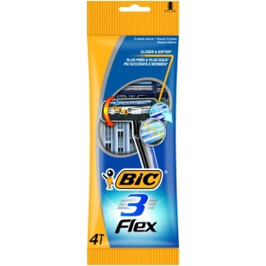 Станок чоловічий одноразовий BIC Flex 4 шт. (3086123242524) в Україні