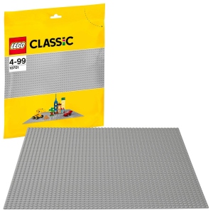 Конструктор LEGO Classic Будівельна пластина сірого кольору (10701)