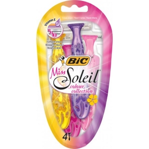 замовити Станок жіночий одноразовий BIC Miss Soleil Colour Collection 4 шт. (3086123303843)