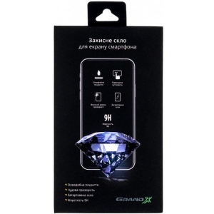 Захисне скло для смартфона Grand-X for Apple iPhone 13/13 Pro Black (CAIP13PB)