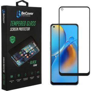 Захисне скло для смартфону BeCover for Oppo A74 Black (706656)
