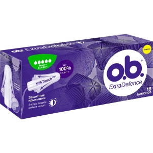 Тампони гігієнічні o.b. ExtraDefence Super+ Comfort 16 шт. (3574661467719)