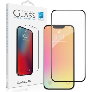Захисне скло для смартфона ACCLAB Full Glue for Apple iPhone 13 Black (1283126515392)