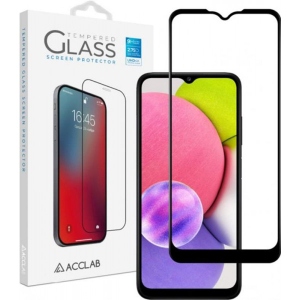 Захисне скло для смартфону ACCLAB Full Glue for Samsung Galaxy A03s SM-A037 Black (1283126515330) замовити в Україні