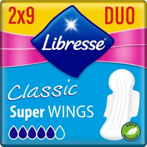 Прокладки гігієнічні Libresse Classic Protection Long 18 шт. (7322540063608) дешево