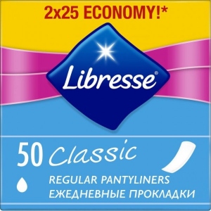Прокладки щоденні Libresse Pantyliners Classic 50 шт. (7322540157093)