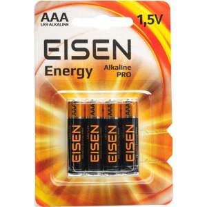 Батарейка тип AAA EISEN Energy Alkaline Pro AAA/LR03 BL 4 шт. (016503)