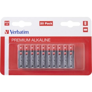 Батарейка тип AA Verbatim Alkaline AA/LR06 BL 20 шт. (49877)