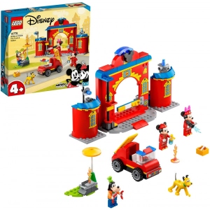 Конструктор LEGO Mickey and Friends Пожежна частина і машина Міккі і його друзів (10776)