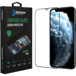 Захисне скло для смартфона BeCover for Apple iPhone 13/13 Pro Black (706663)