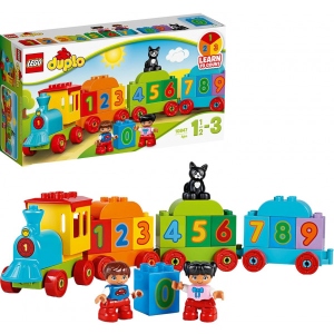 Конструктор LEGO DUPLO Поїзд «Рахуй і грай» (10847)