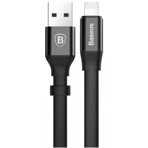 Кабель синхронізації даних Baseus Nimble USB-Lightning 0.23m Black (CALMBJ-B01)
