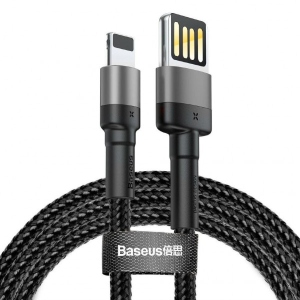 Кабель синхронізації даних Baseus Cafule Special Edition USB-Lightning 2m Grey (CALKLF-HG1)