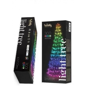 Гірлянда-ялинка Twinkly Smart LED Light Tree RGBW 300, Gen II, IP44, висота 2 м (TWP300SPP-BEU)