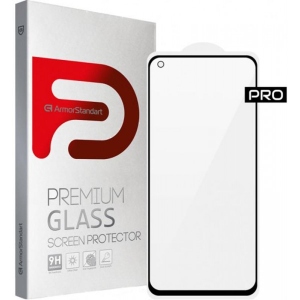 Захисне скло для смартфону Armorstandart Pro for Vivo V21e Black (ARM59539) купити в Києві
