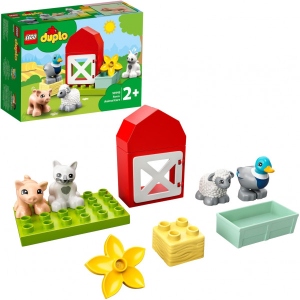 Конструктор LEGO DUPLO Town Догляд за тваринами на фермі (10949)