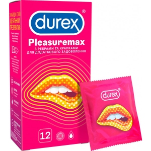 Презервативи Durex Pleasuremax 12 шт. (5038483204016)