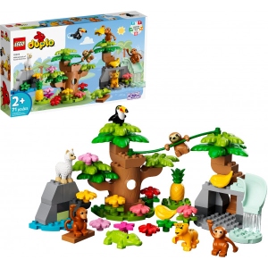 Конструктор LEGO DUPLO Town Дикі тварини Південної Америки (10973)