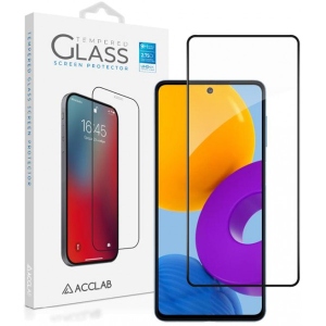 Захисне скло для смартфону ACCLAB Full Glue for Samsung Galaxy M52 SM-M526 Black (1283126517532)