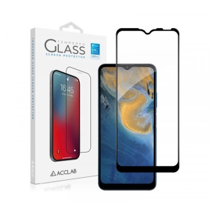 Захисне скло для смартфона ACCLAB Full Glue for ZTE Blade A51 Black (1283126515712) купити в Києві