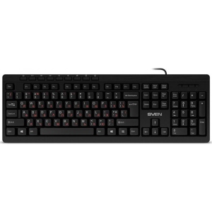 Клавіатура дротова Sven KB-C3010 Black USB