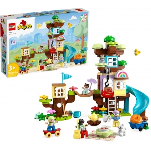 Конструктор LEGO DUPLO Town Будиночок на дереві 3 в 1 (10993)