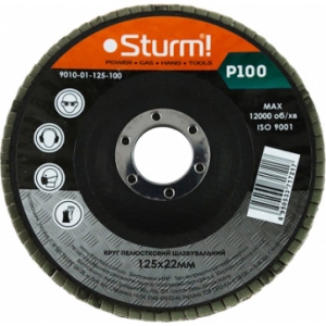 Круг шліфувальний Sturm 9010-01-125-100 125x22 №100