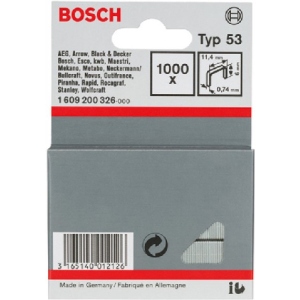 Скоби Bosch 1000 шт. (1.609.200.326)