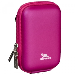 Сумка для компактної фотокамери RivaCase 7022 PU  pink