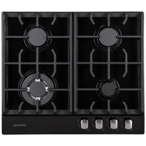 Уцінка - Варильна поверхня газова Pyramida PFE 643 BLACK LUXE#